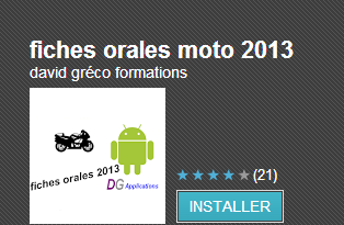 fiches motos 2013 smartphones android