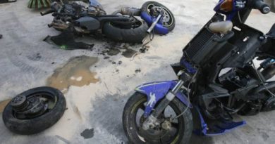 accident moto scooter 125