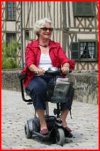 scooter senior electrique petites roues