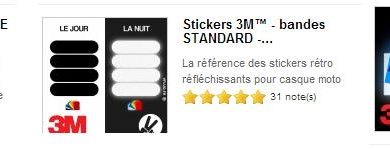 autocollants réfléchissants
