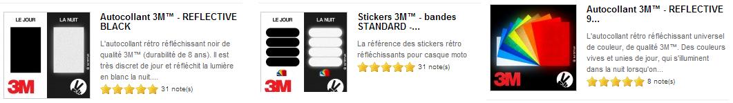 réflectiviser autocollants réfléchissants