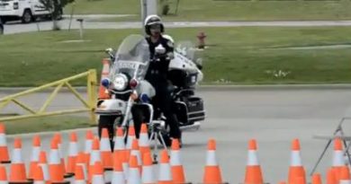 Plateau moto police USA
