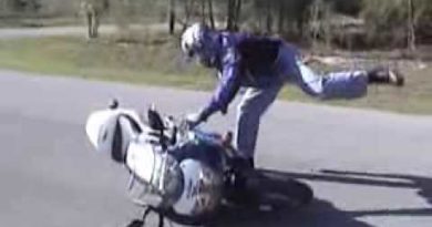 chute moto