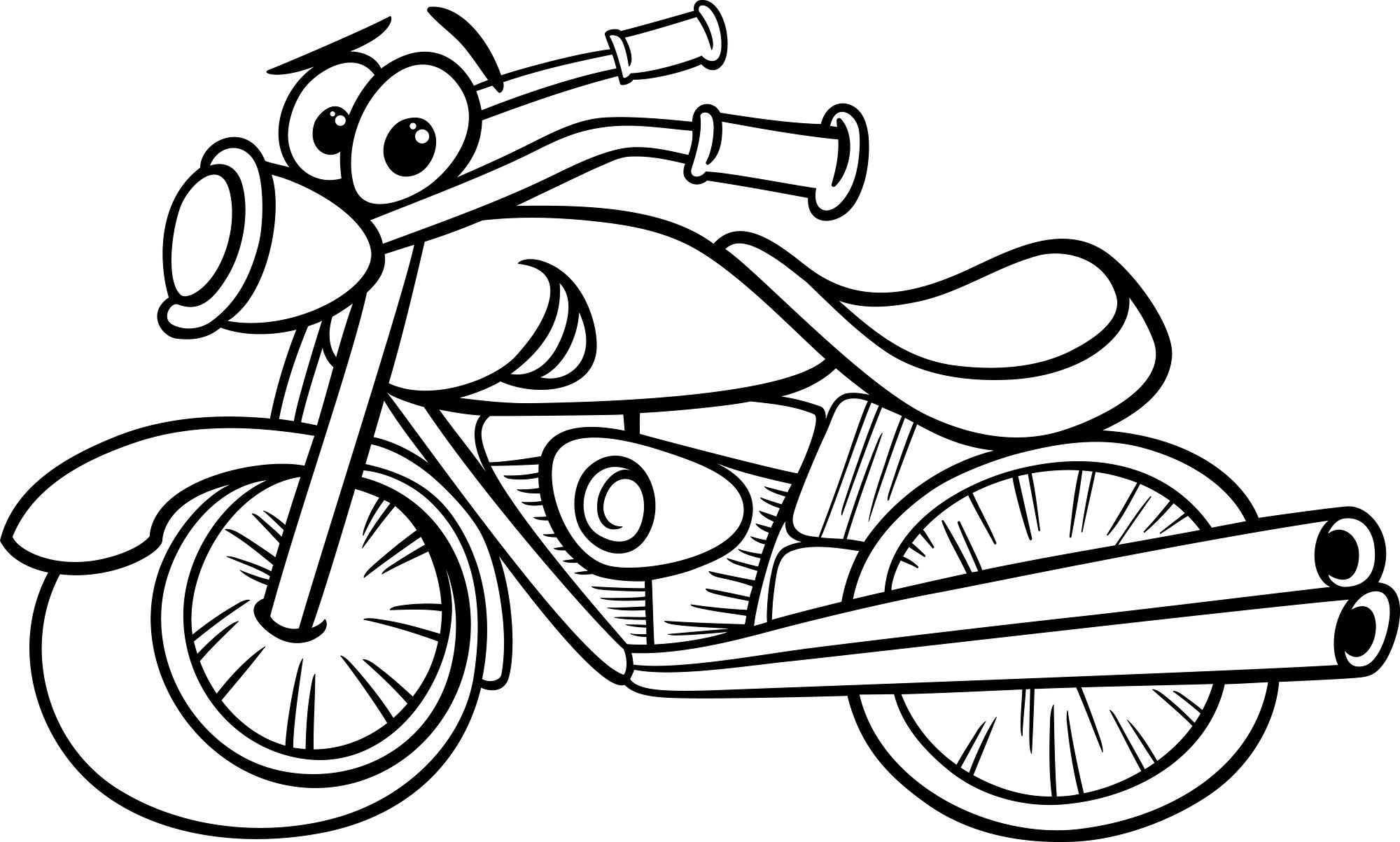 Coloriages moto pour occuper vos enfants♉️ Descubra o mundo de ...