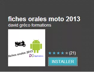fiches motos 2013 smartphones android