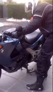 moto lourde béquille centrale