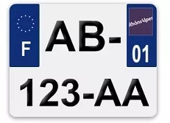 plaque moto 170x130 et 210x130