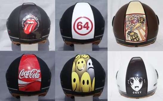 casques moto jet design pas cher