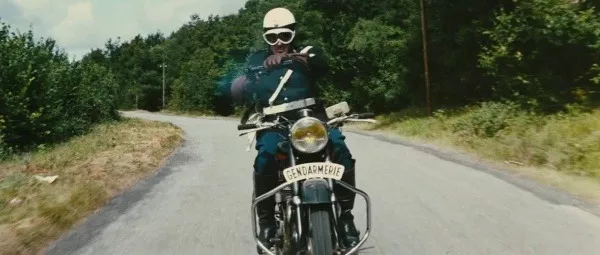 Motard de la gendarmerie